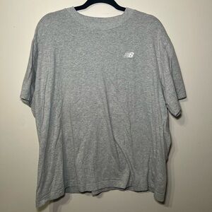 New Balance Light Gray Short Sleeve Tee